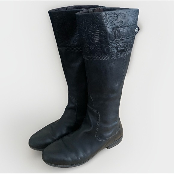 Timberland Tooled‎ Leather Tall Riding Boots - Picture 3 of 8